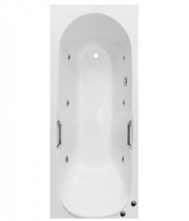 Ванна Эстет Камелия 180x75 с гидромассажем
