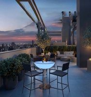 Комплект светящейся мебели Стол+2 стула V10 Комплект светящейся мебели Стол+2 стула V10